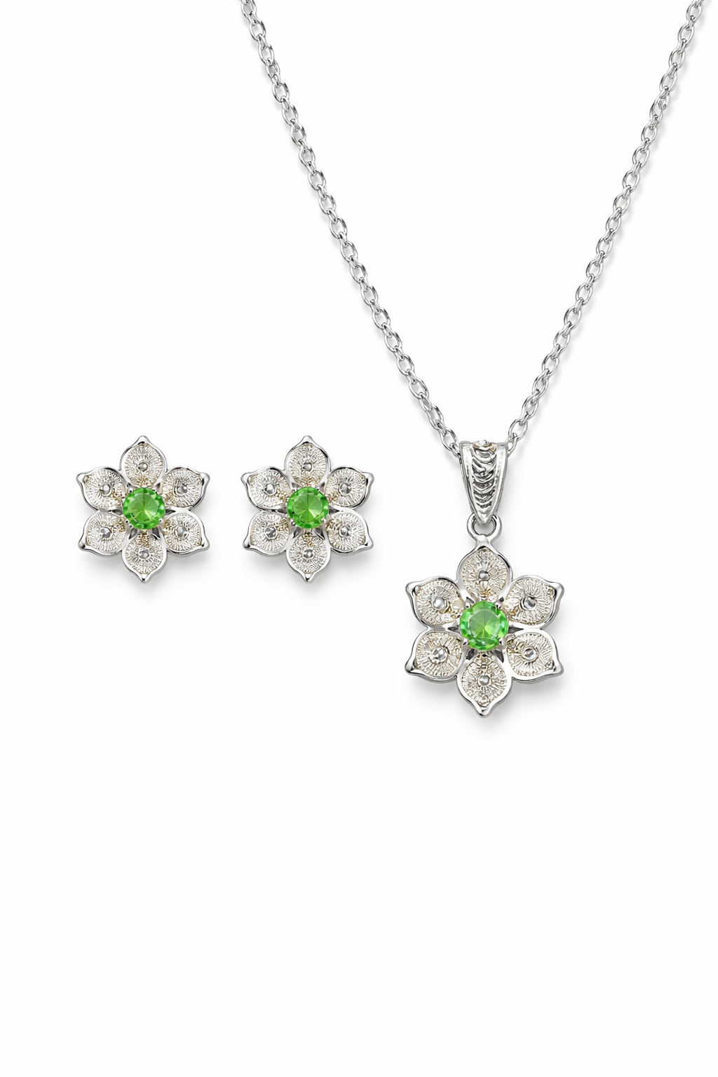 JF004-JUEGO FLORES CON ESMERALDA