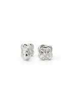 TT001- TOPO PLATA TREBOL