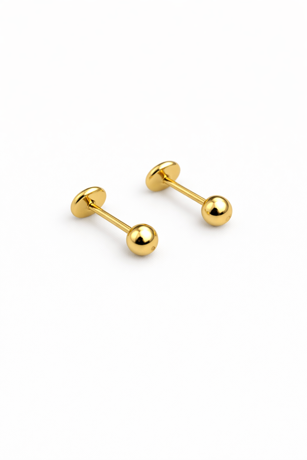 TBOL001-TOPO BALIN EN ORO LAMINADO 18K 2.5MM