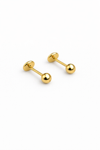 TBOL001-TOPO BALIN EN ORO LAMINADO 18K 2.5MM